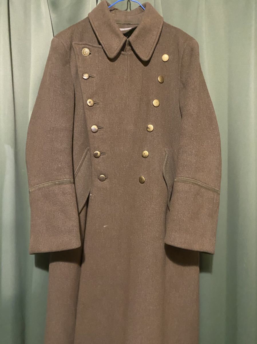 sasa】旧日本軍 陸軍将校用外套 ロングコート 兵用制服 防寒 コート