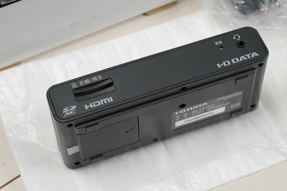ほぼ新品 送料込み IO DATA キャプチャーボード フルHD SD/HDD保存 GV 