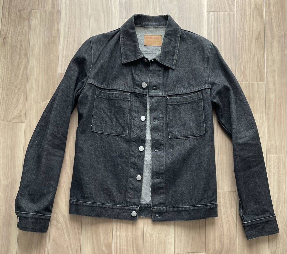 helmut lang ヘルムートラング アーカイブ ブラック デニム ジャケット 