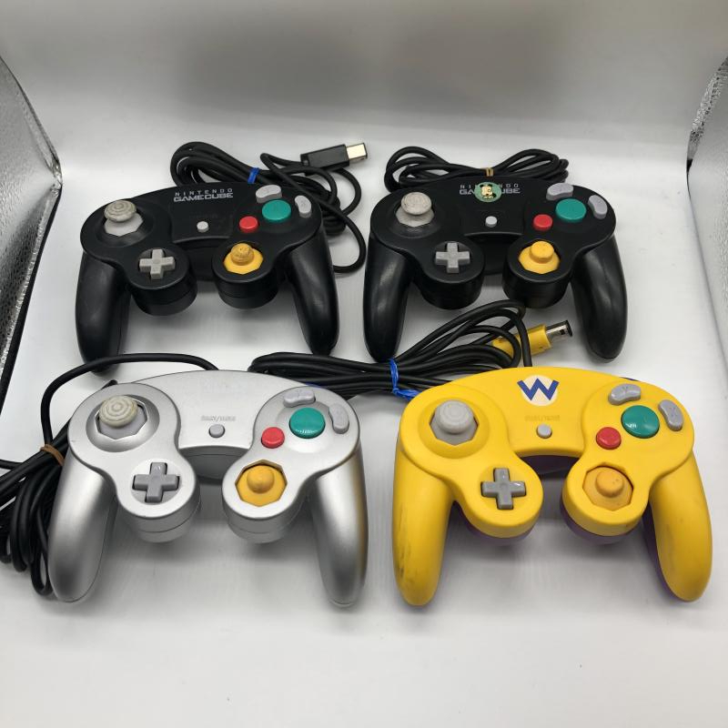 大人気，正規品 ジャンク ゲームキューブ コントローラ 4台 ワリオ クラブニンテンドー限定 GC NGC 任天堂 ニンテンドー Nintendo 1円スタート(アクセサリ、周辺機器)｜売買されたオークション情報、yahooの商品 アクセサリ、周辺機器