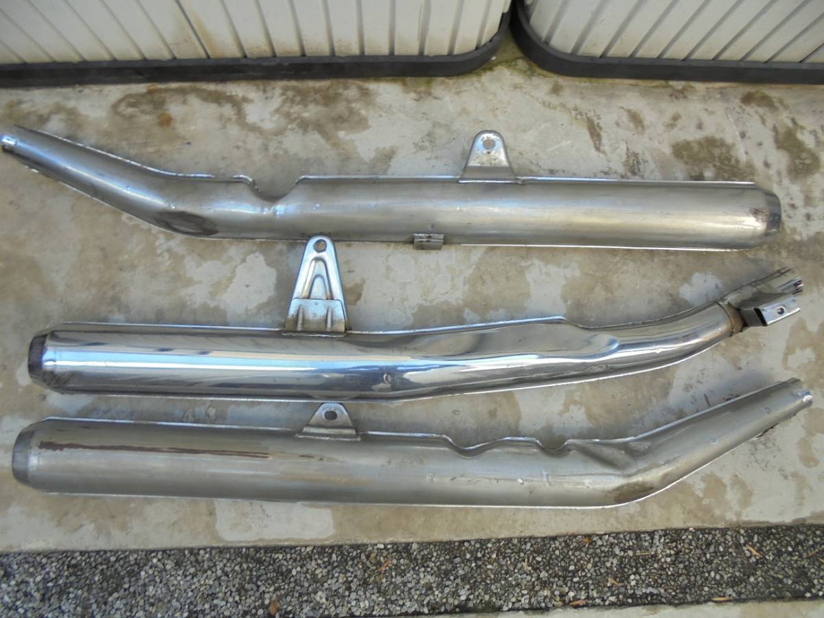 カワサキ 750SS H2 マフラー h2 純正マフラー 純正チャンバー 