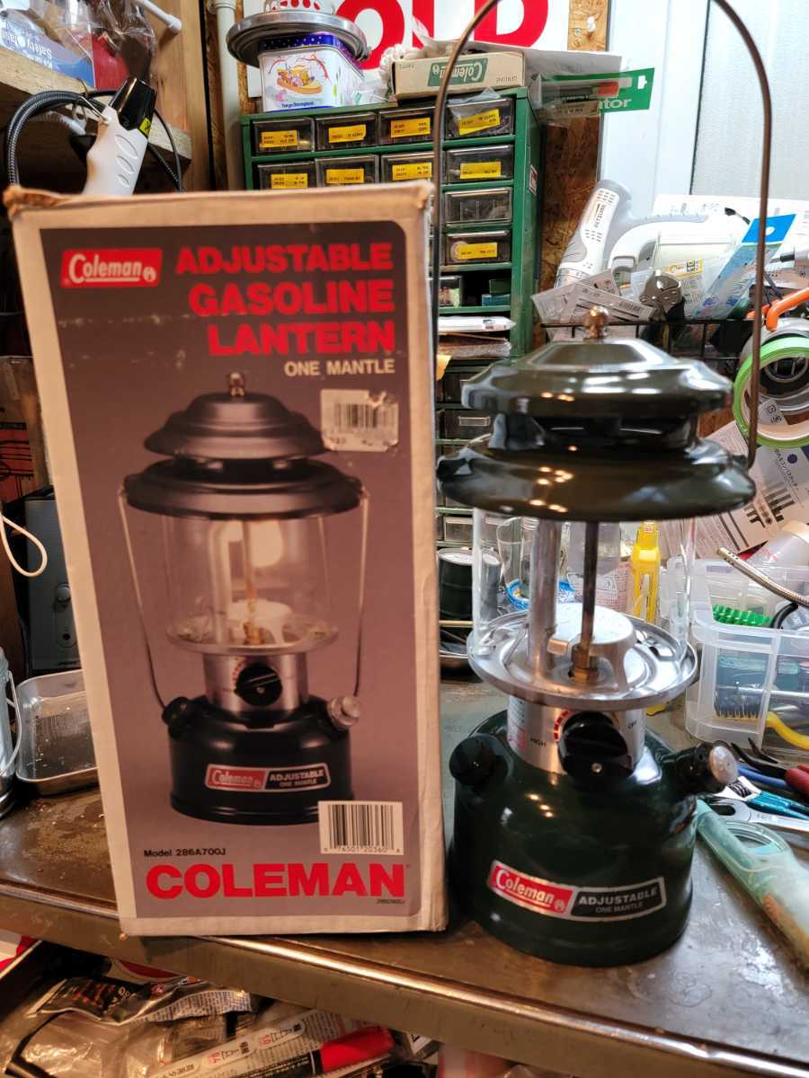 アウトドア Coleman 286A 1992年4月製 ガスランタン