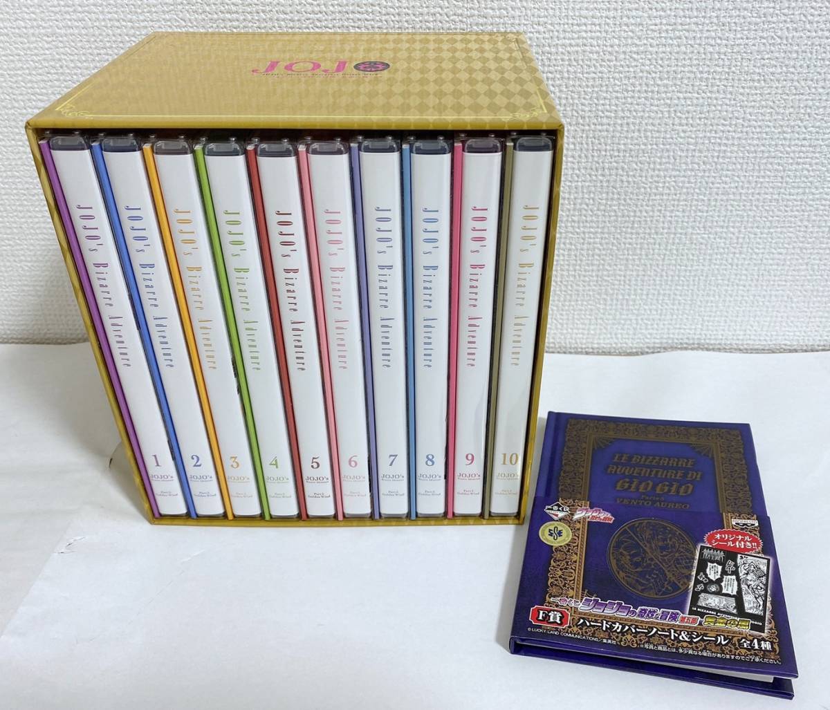 ジョジョの奇妙な冒険 黄金の風 DVD Blu-ray & 黄金の風」 初回 
