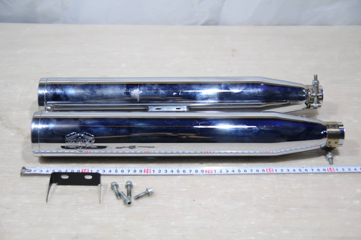 ハーレー純正 スクリーミンイーグル スリップオンマフラー ダイナ FXDF