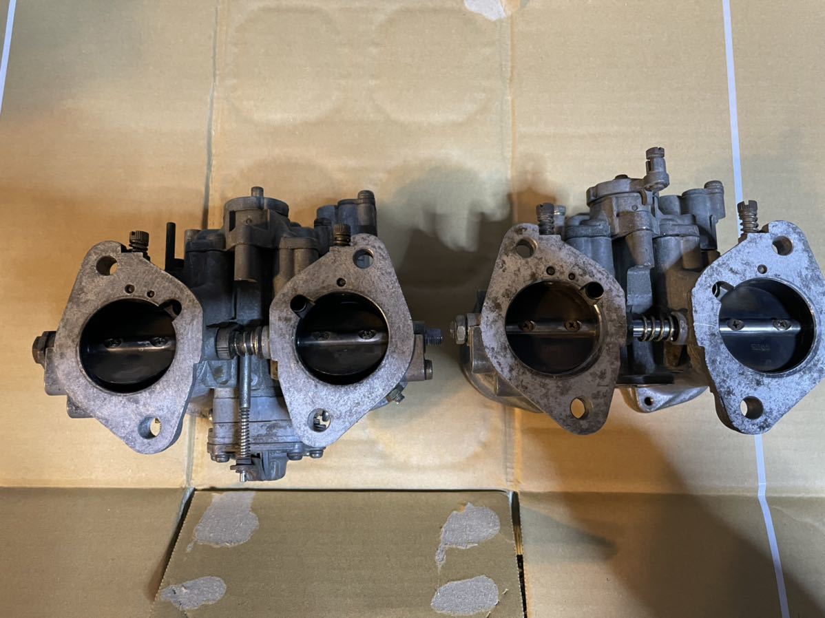 SOLEX ソレックス キャブレター 2基 φ40 40パイ 部品取り ジャンク L4