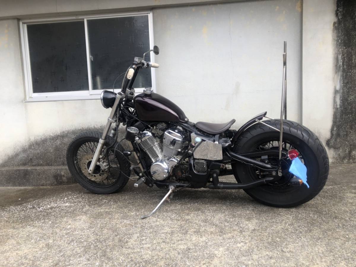 ホンダ スティード400 車検R4年6月23日 カスタム多数 チョッパー 実働 