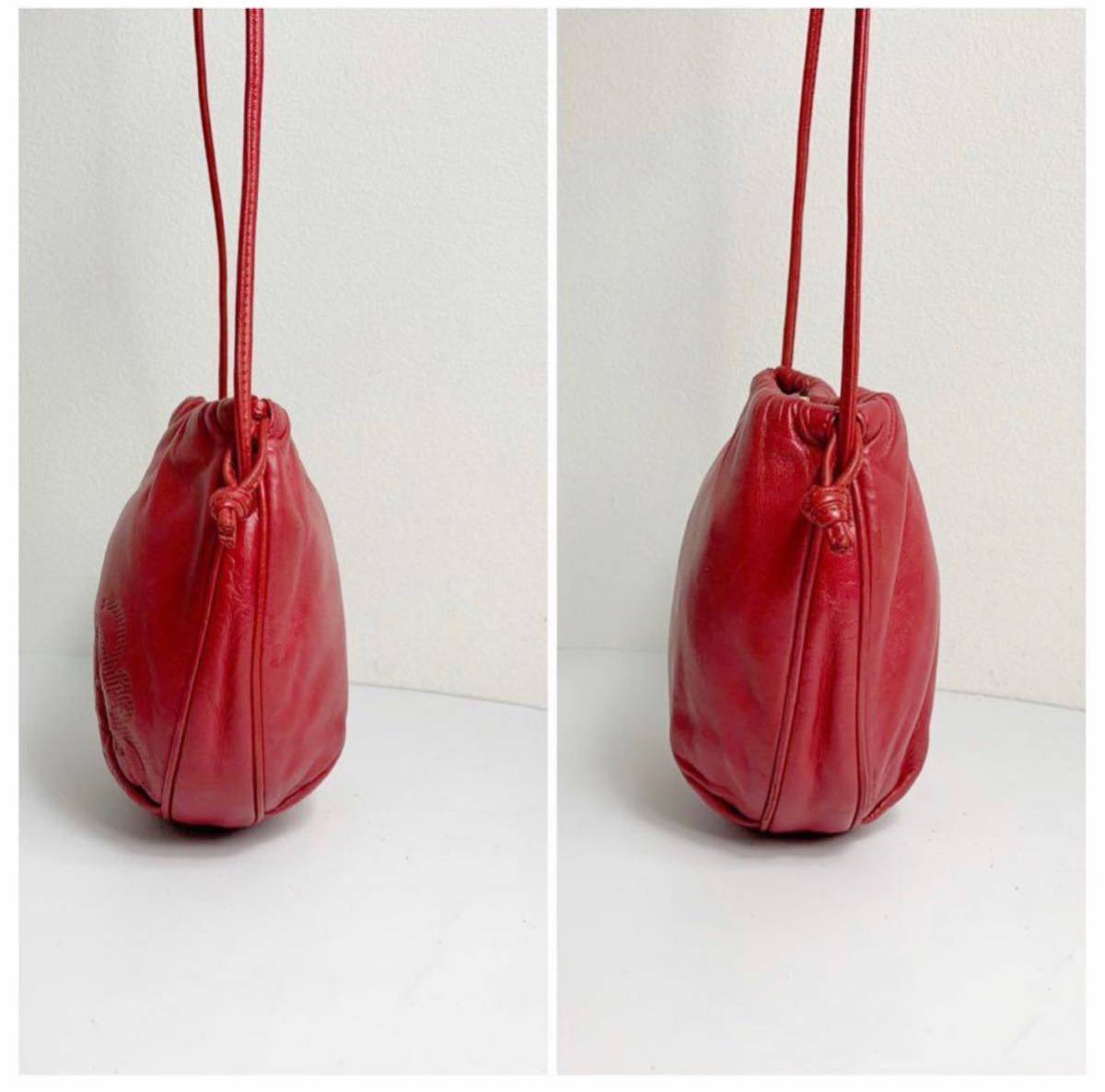 1円 【最高級の逸品】 正規 LOEWE ロエベ ショルダーバッグ ワン 