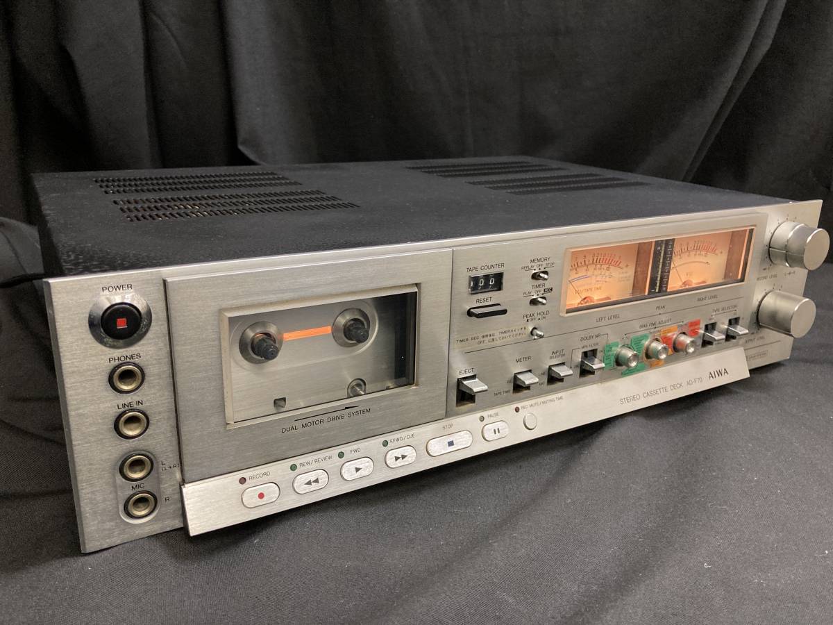 AIWA カセットデッキ　AD F70ジャンク AIWA(アイワ） カセットデッキ AD-F70（ジャンク） 【公式通販】
