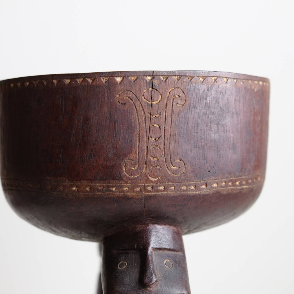 木彫りのオブジェ アフリカ民藝 アフリカ美術 人型 置物