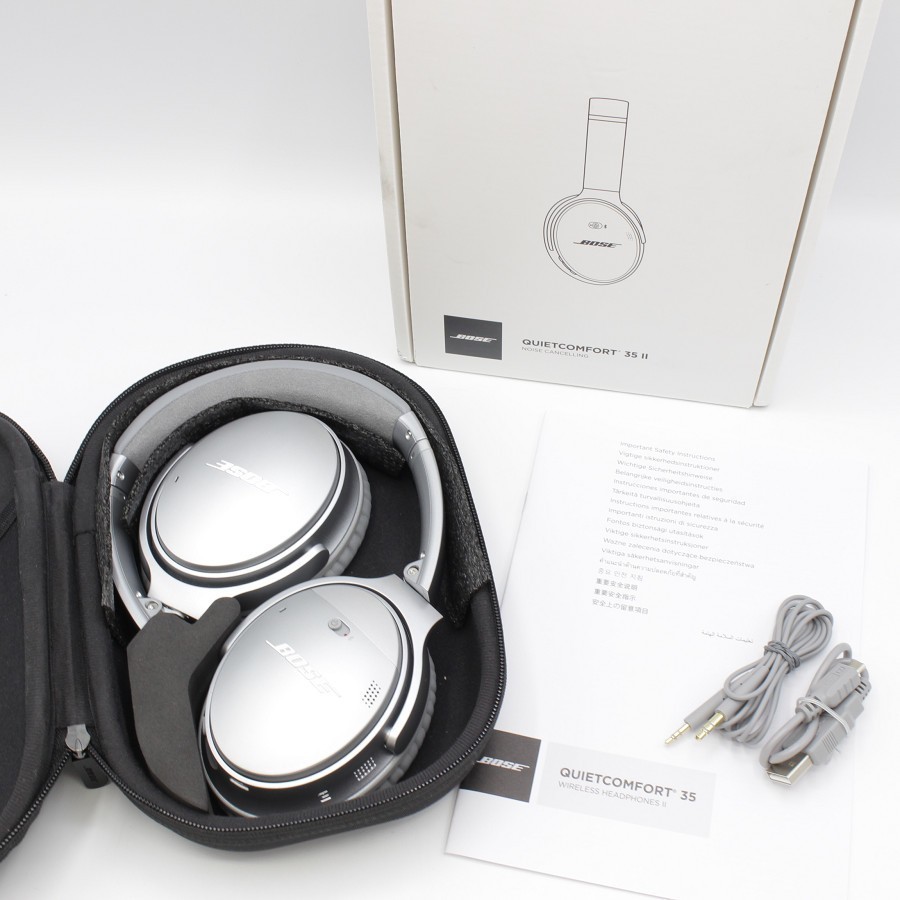 美品】Bose QuietComfort 35 II SLV Googleアシスタント対応