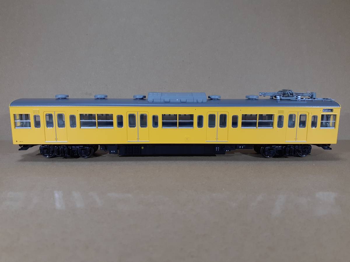 HO 103系(新製冷房車)　2輌増結セット (M)　カナリア　天賞堂 No.55024 中古 新製冷房車 103系 増結用中間車 組立キット 限定SALE，新作 高運転