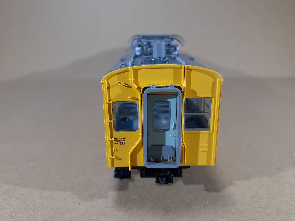 HO 103系(新製冷房車)　2輌増結セット (M)　カナリア　天賞堂 No.55024 中古 新製冷房車 103系 増結用中間車 組立キット 限定SALE，新作 高運転