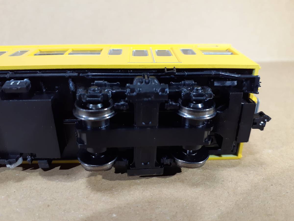 HO 103系(新製冷房車)　2輌増結セット (M)　カナリア　天賞堂 No.55024 中古 新製冷房車 103系 増結用中間車 組立キット 限定SALE，新作 高運転