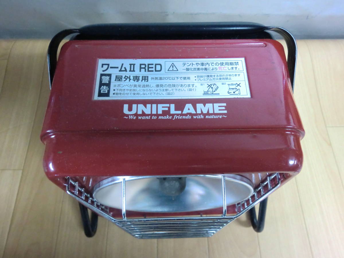 大人気，豊富な ◇◇ UNIFLAME ワームⅡRED ユニフレーム ハンディガス