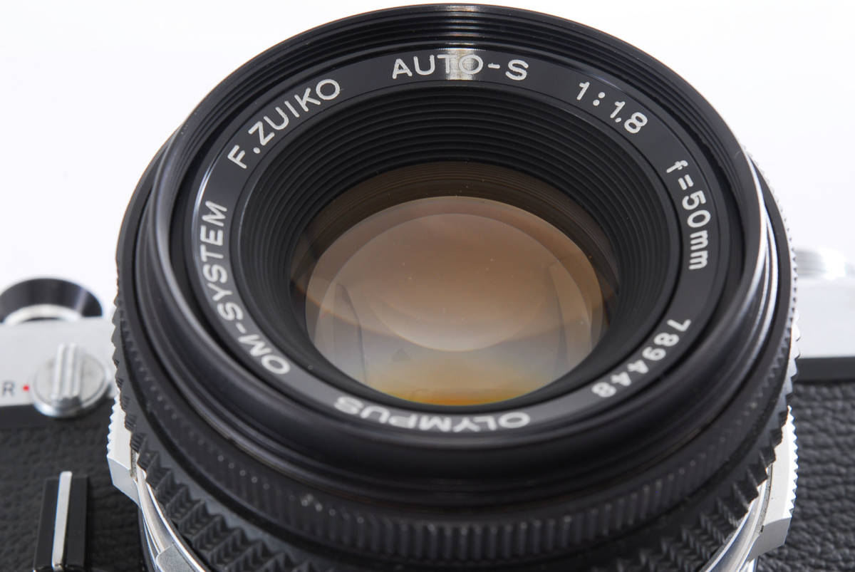 ☆実用美品☆オリンパス OLYMPUS OM-1 F.ZUIKO AUTO-S 50mm f1.8