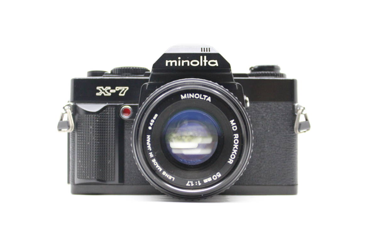 ☆訳あり大特価☆ミノルタ MINOLTA X-7 ＋ MD ROKKOR 50mm F1.7
