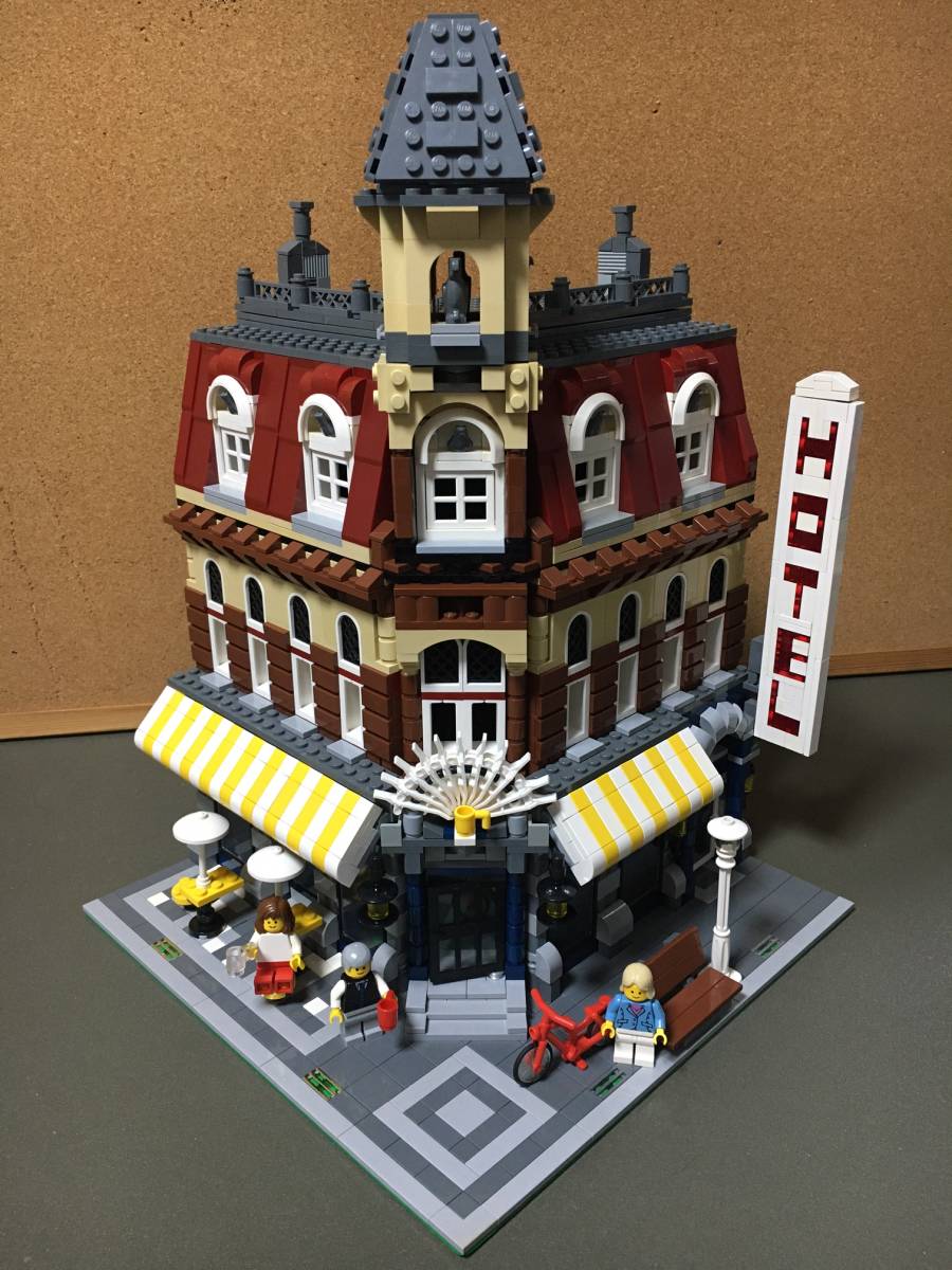 凸[U] LEGO レゴ 10182 Cafe Corner カフェ・コーナー 中古(街  