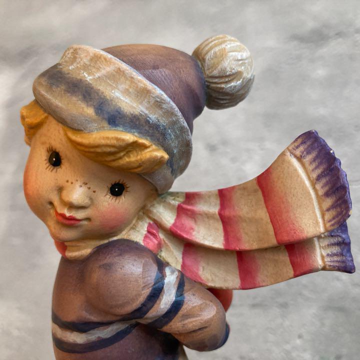 1,000体限定 アンリ 木彫り人形 サラ・ケイ 約17.5cm 【公式通販】
