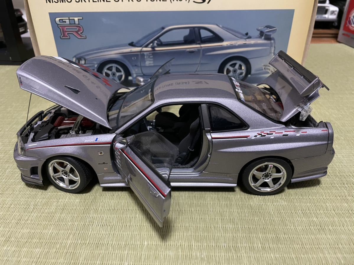 オートアート Autoart ニスもスカイライン GT-R R34 S-Tune S1 Nismo