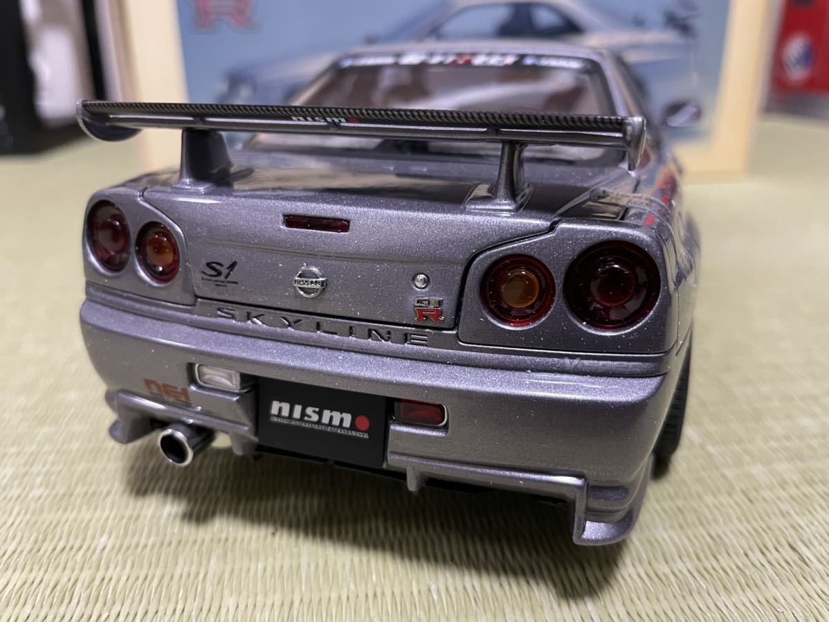 オートアート Autoart ニスもスカイライン GT-R R34 S-Tune S1 Nismo
