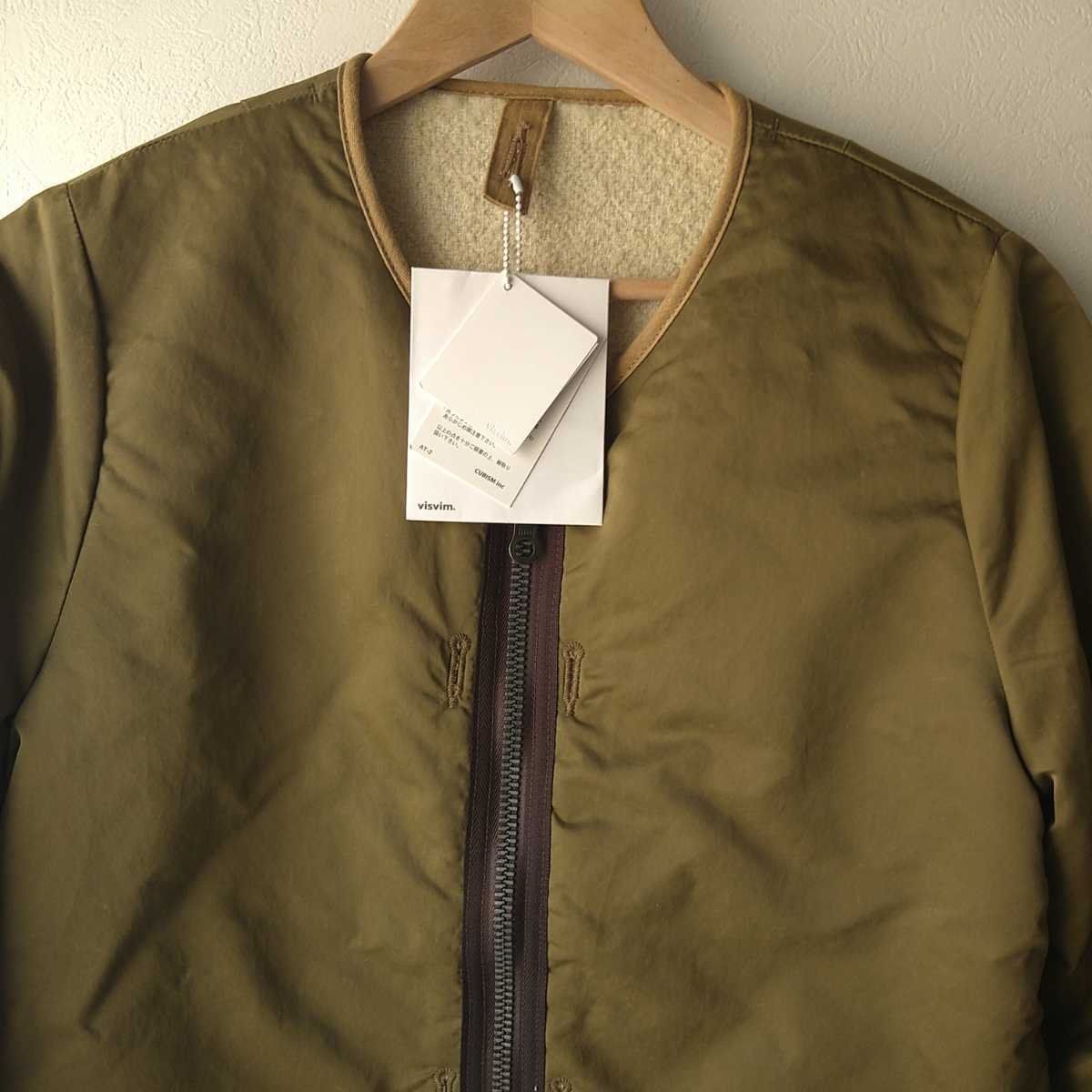 希少 15aw visvim IRIS LINER JKT / KAHKI / size1 / 0115205013031 
