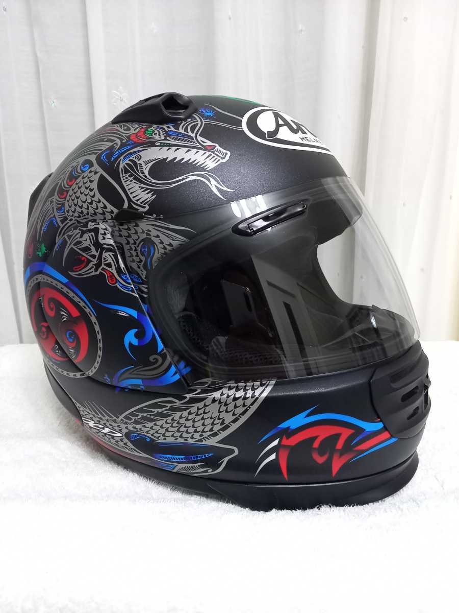 中古美品】Arai アライ RAPIDE-IR HYDRA FROST フルフェイスヘルメット 
