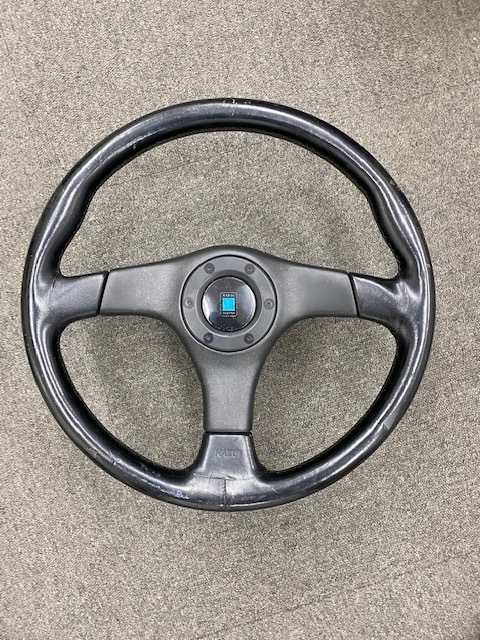 ナルディ NARDI ガラ3 GARA3 ブラックレザーステアリング 