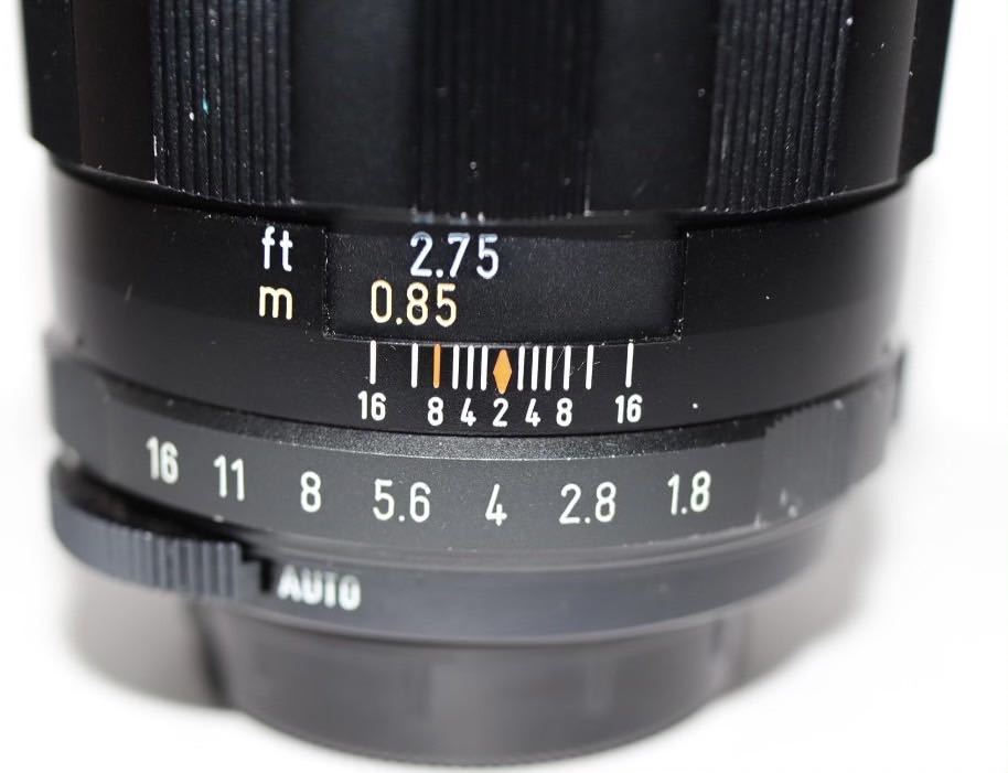 PENTAX ペンタックス TAKUMAR 85mm F1.8 Super-Multi-Coated M42