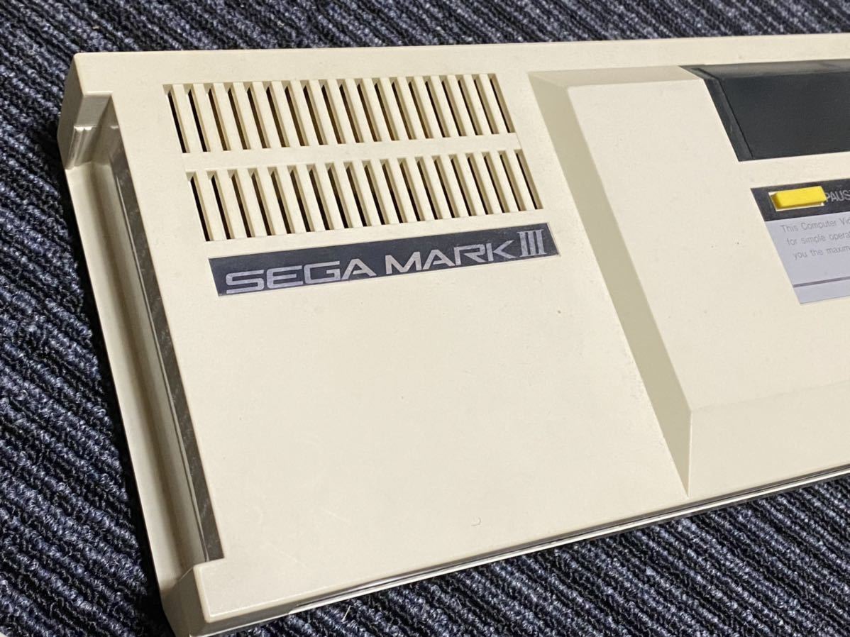 通電確認済み☆セガ マークIII SEGA MARK3 本体＋箱＋取説付き☆セガ 
