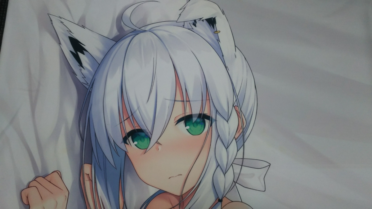 白上フブキ 絶対萌域 ホロライブ R18版 抱き枕カバー 正規品 中古