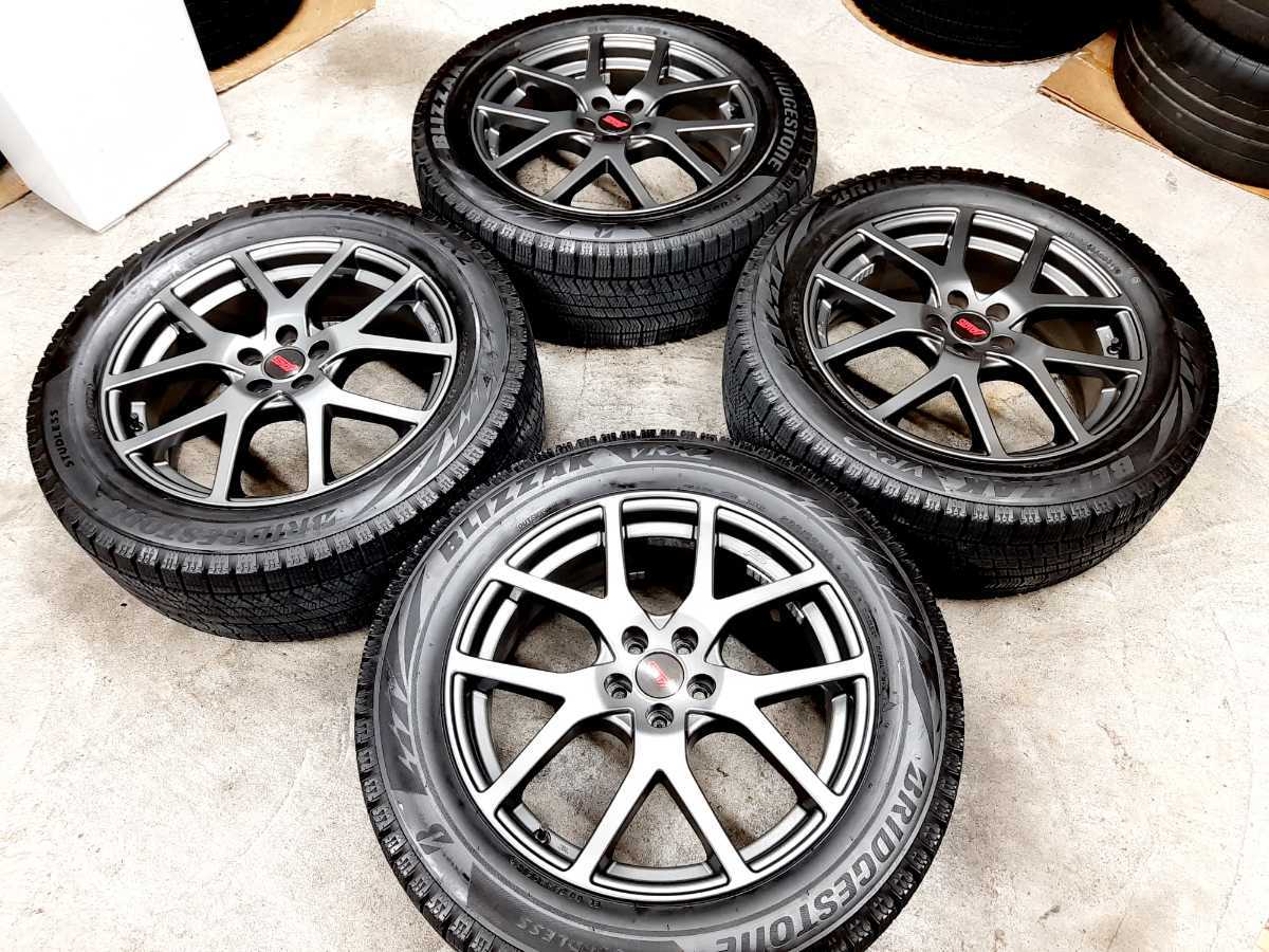 ほぼ新品】スバル XV STI 純正OP ホイール 2019年製 ブリザックVRX2 
