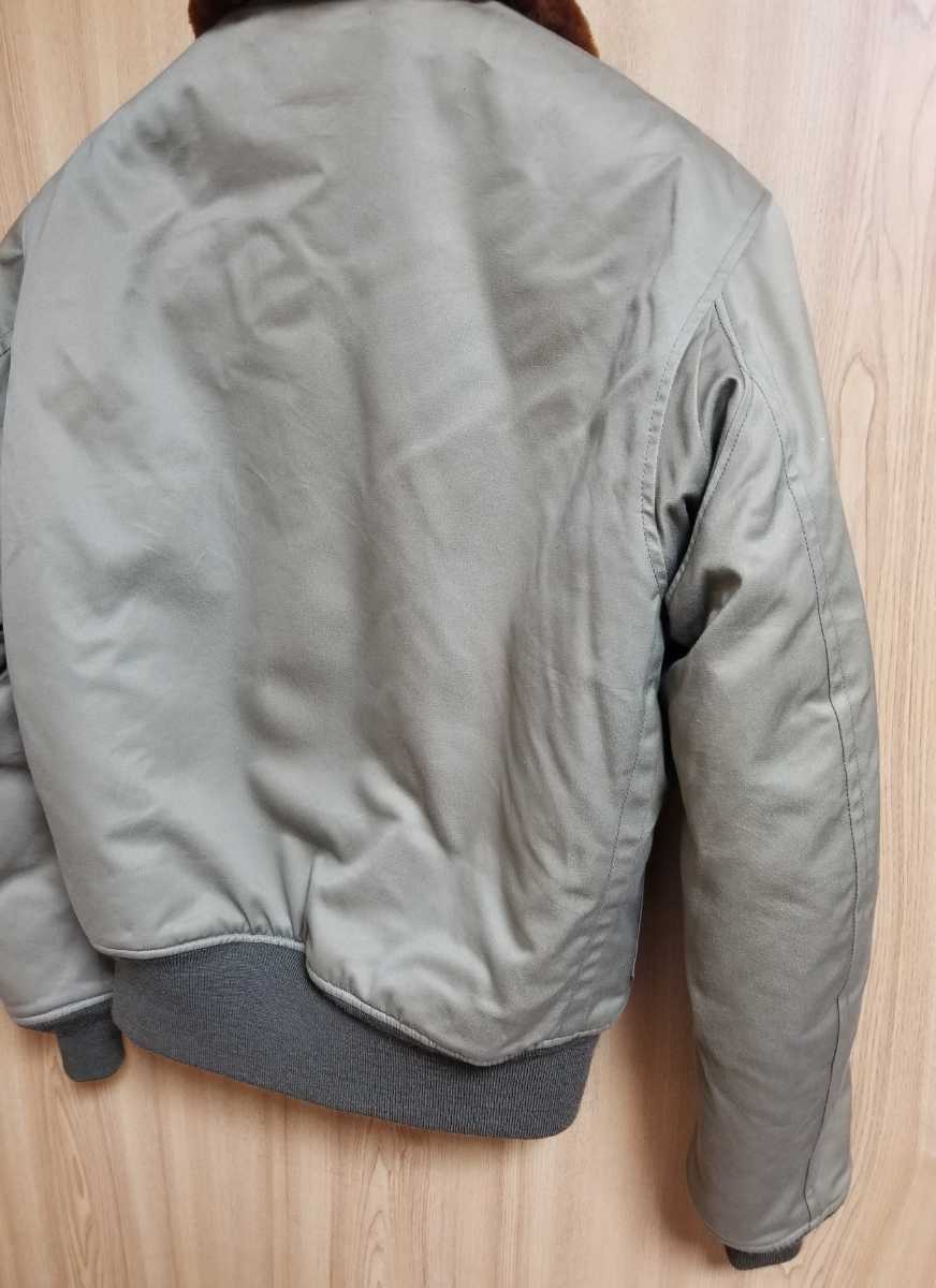 極美品 リアルマッコイズ B-10 ROUGH WEAR 38 フライトジャケット THE 