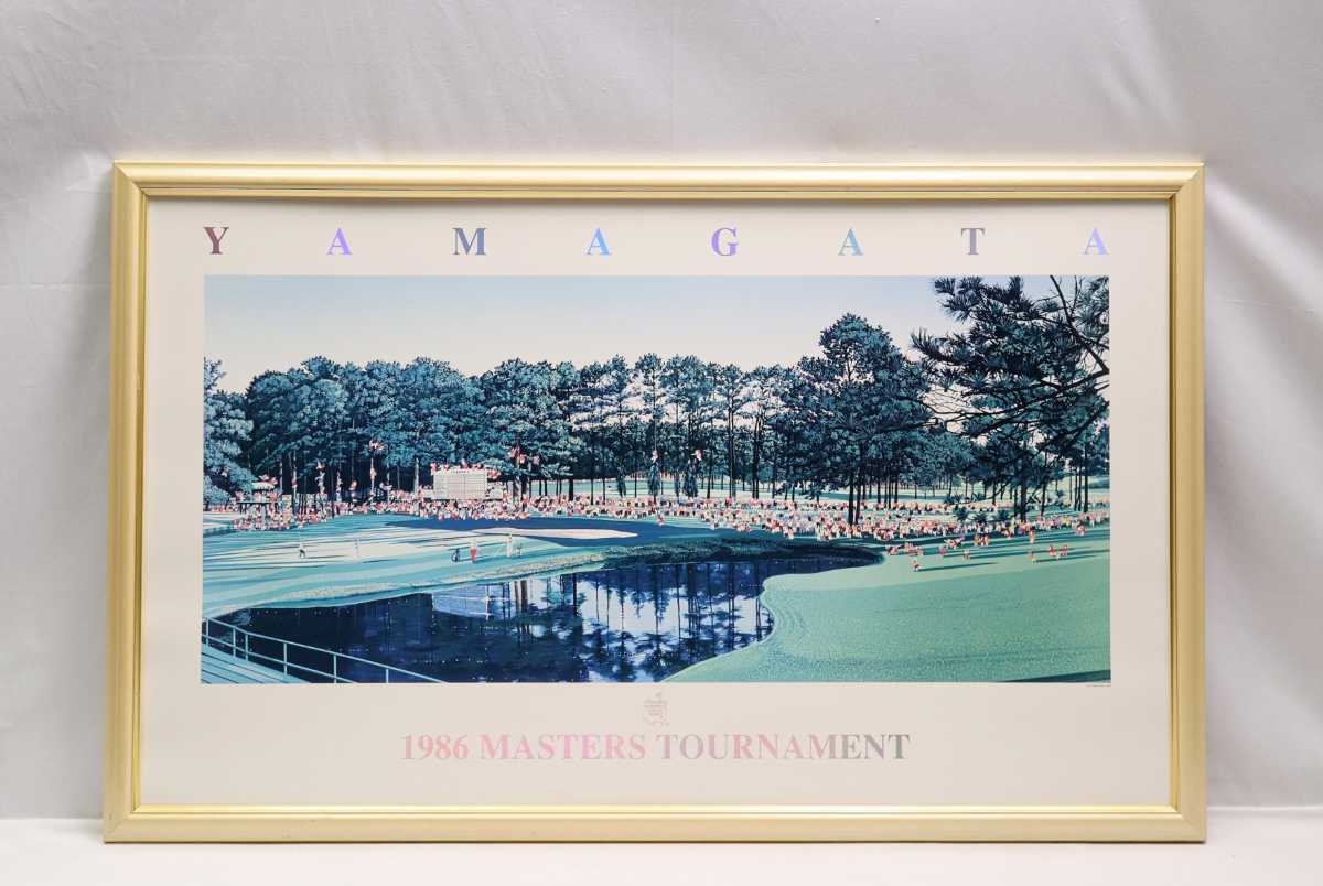 ヒロ・ヤマガタ ジャックニクラウス 1986マスターズトーナメントアート 
