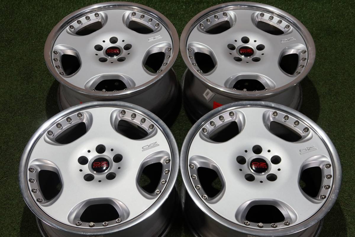 美品〉OZレーシング オペラ2 18in 8J +35 9J +35 PCD114.3 4本 