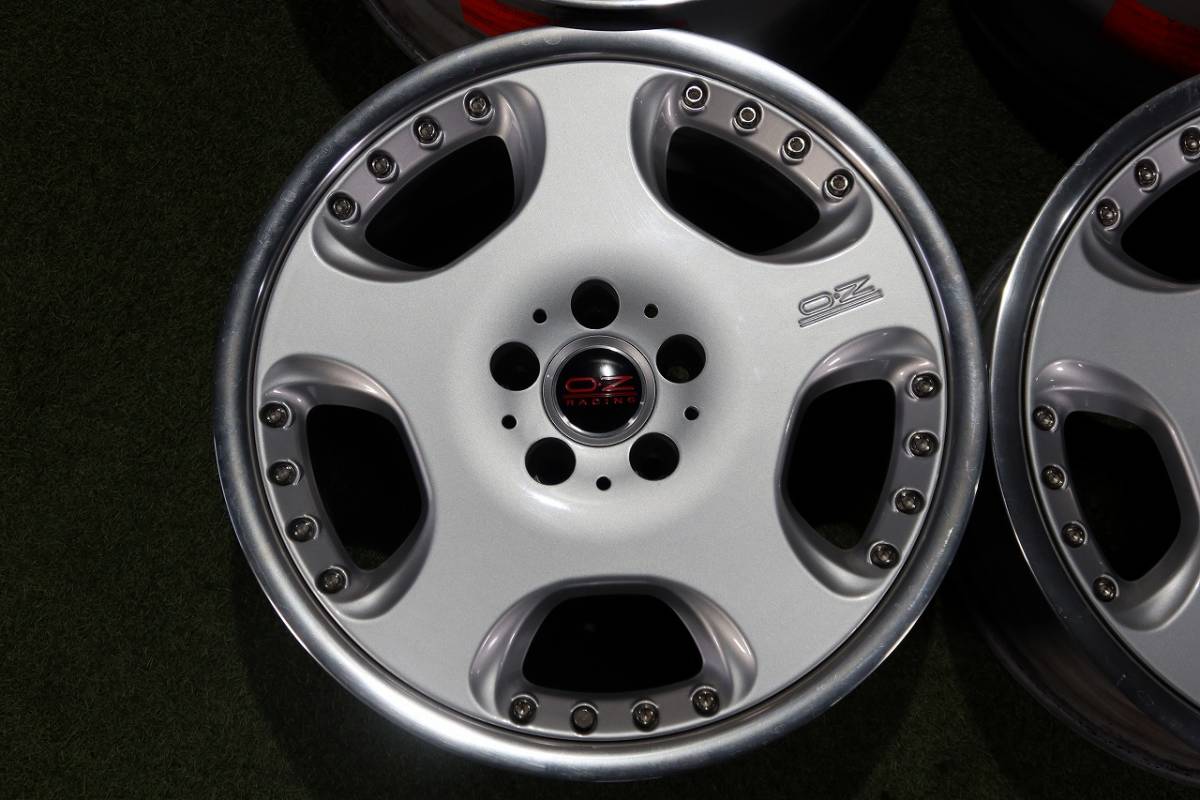 美品〉OZレーシング オペラ2 18in 8J +35 9J +35 PCD114.3 4本 