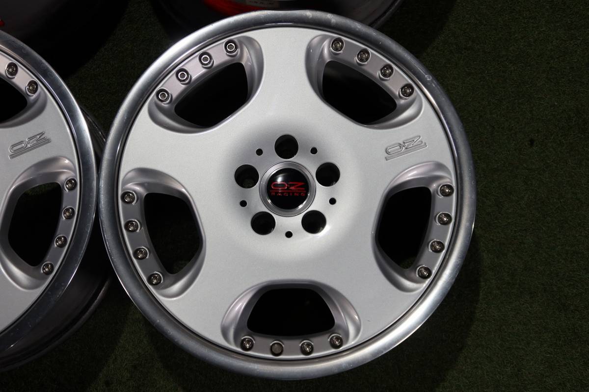 美品〉OZレーシング オペラ2 18in 8J +35 9J +35 PCD114.3 4本 
