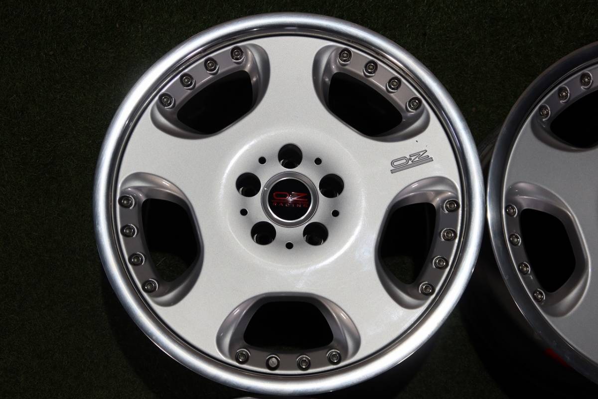 美品〉OZレーシング オペラ2 18in 8J +35 9J +35 PCD114.3 4本 