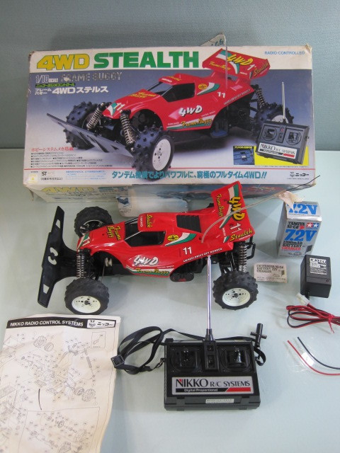 ニッコー NIKKO 1/10 ステルス 4WD フレーム バギー 電動 ラジコン RC