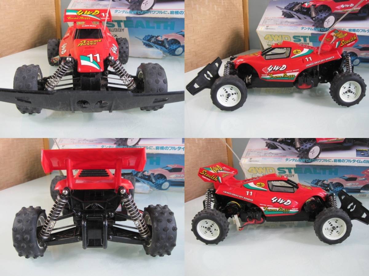 ニッコー NIKKO 1/10 ステルス 4WD フレーム バギー 電動 ラジコン RC