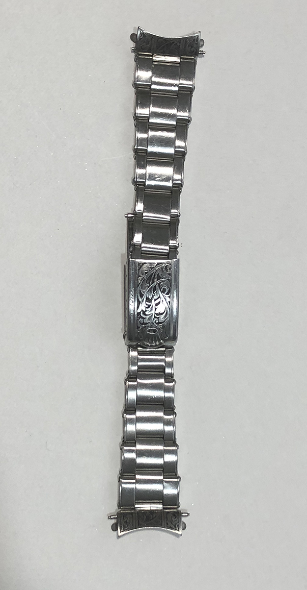 ロレックス リベットブレス 7206 彫金アリ！ サブマリーナ 20mm ラグ幅