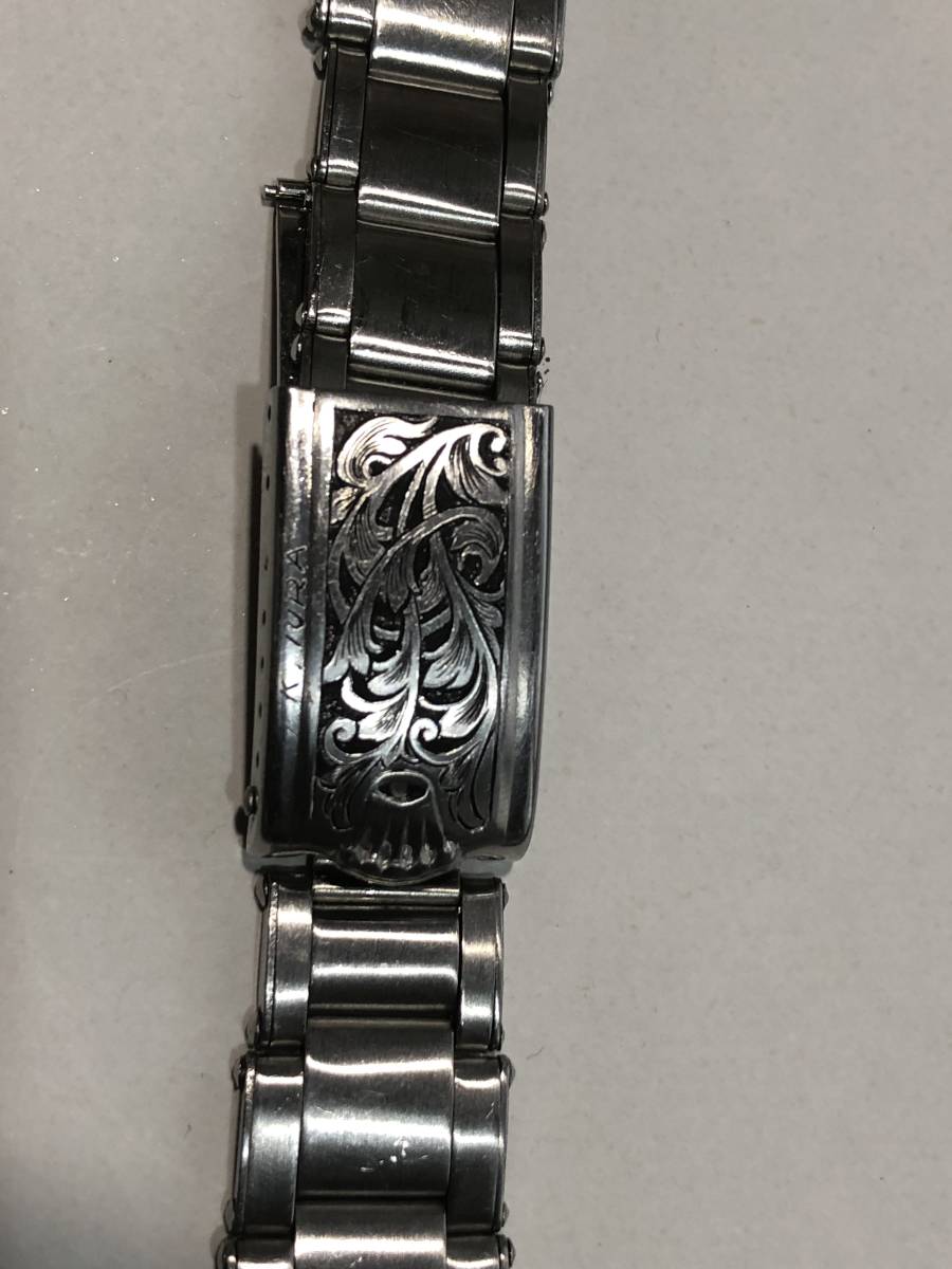 ロレックス リベットブレス 7206 彫金アリ！ サブマリーナ 20mm ラグ幅