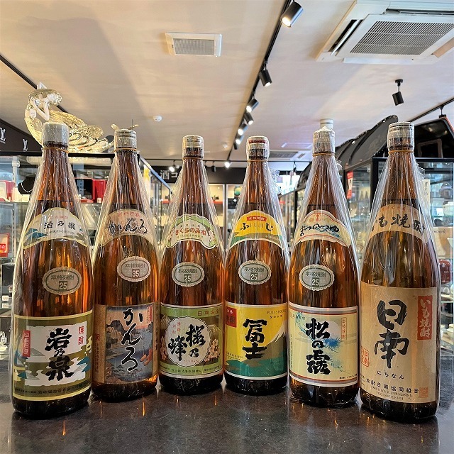 1円 古酒 焼酎6点 おまとめ 一升瓶 1800ml いろいろ 芋焼酎 本格焼酎  