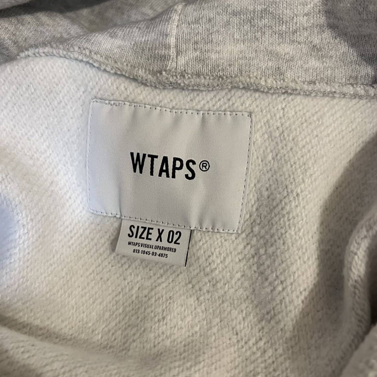 Mサイズ WTAPS OUTRIGGER HALF ZIP SWEAT 201ATDT-CSM19 ダブル 