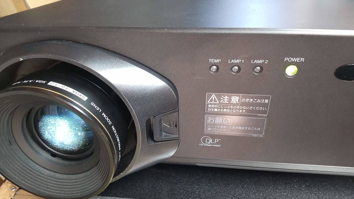 Panasonic パナソニック DLPプロジェクター TH-D7700-K LE3レンズ 中古_1