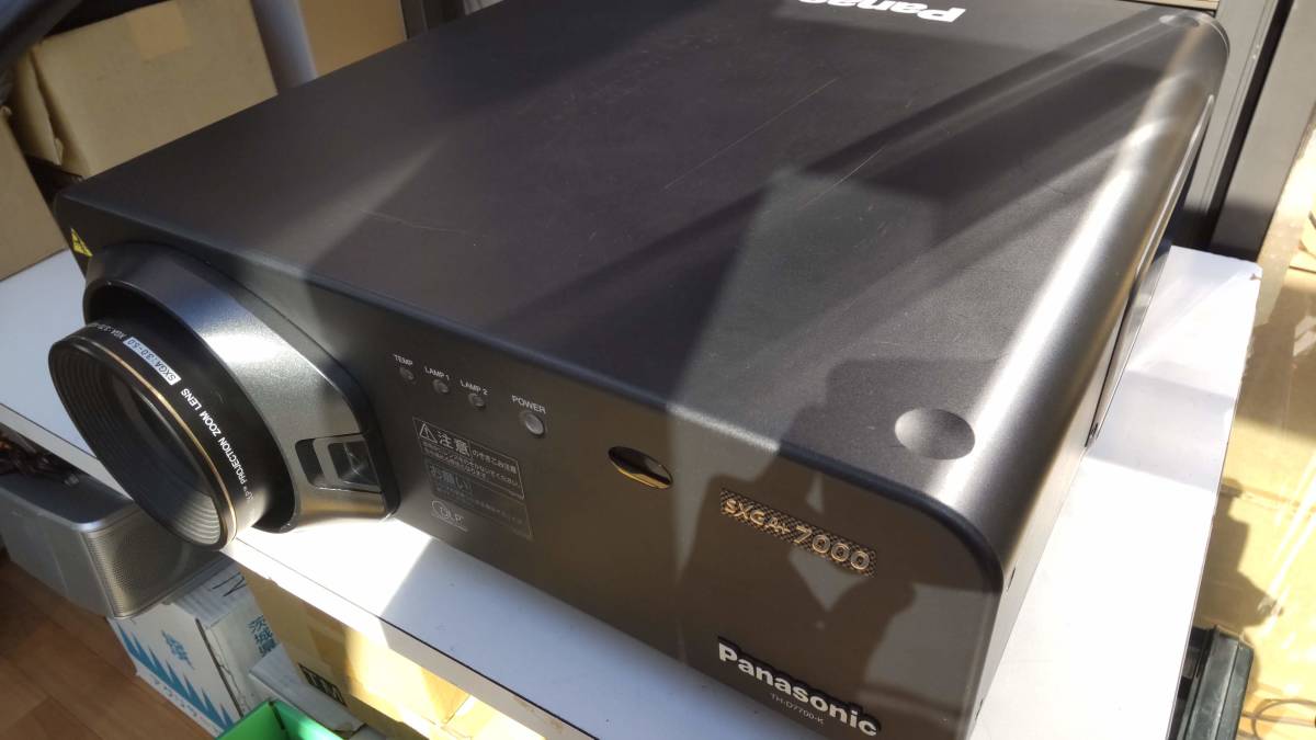 Panasonic パナソニック DLPプロジェクター TH-D7700-K LE3レンズ 中古_2