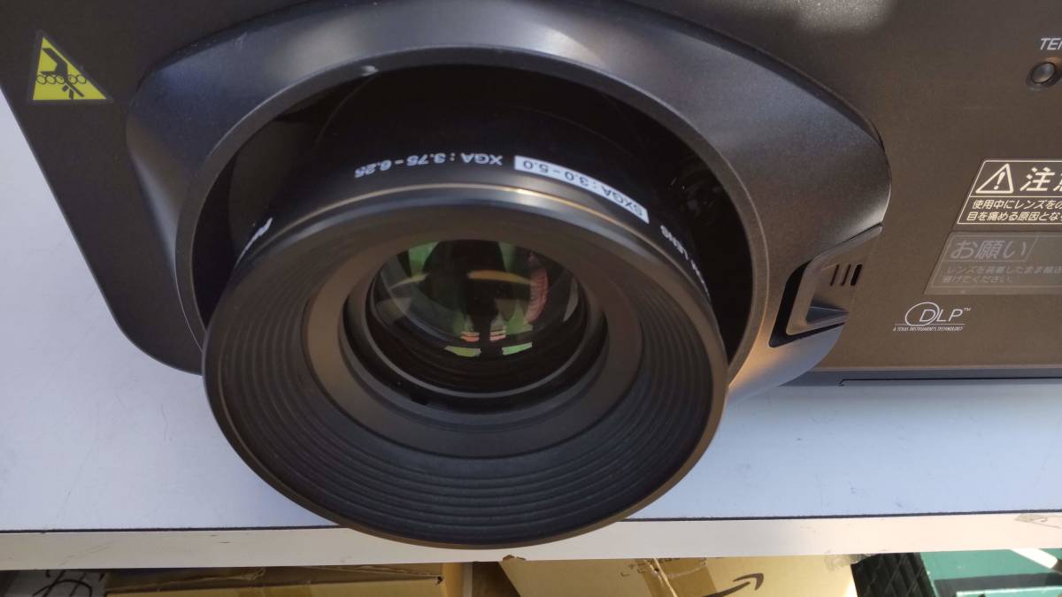 Panasonic パナソニック DLPプロジェクター TH-D7700-K LE3レンズ 中古_3