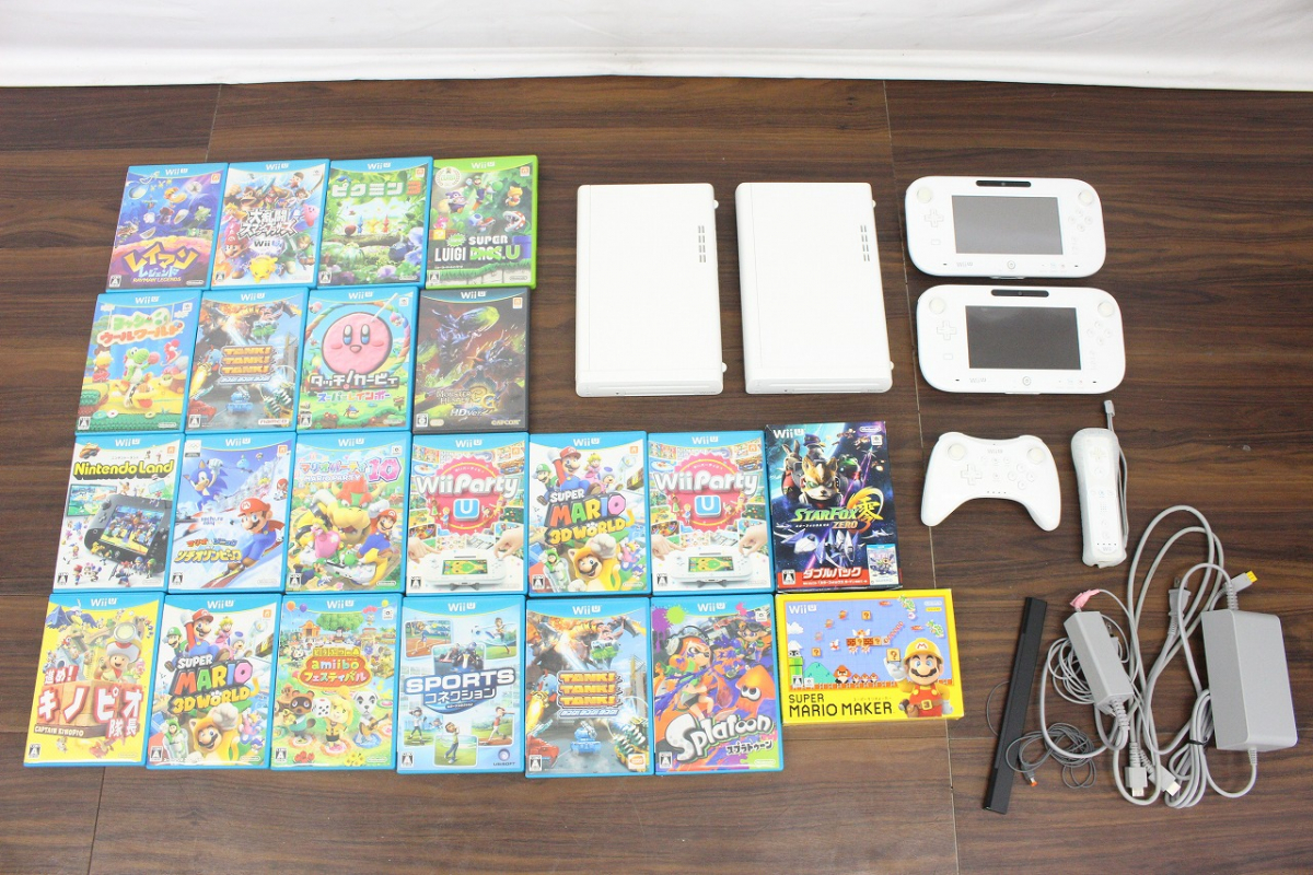 行董 Wiiu まとめ 本体 ソフト マリオ3dworld どうぶつの森 Amiibo フェスティバル Nintendoland スプラトゥーン 他多数 Az435bot43 Wii U本体 売買されたオークション情報 Yahooの商品情報をアーカイブ公開 オークファン Aucfan Com