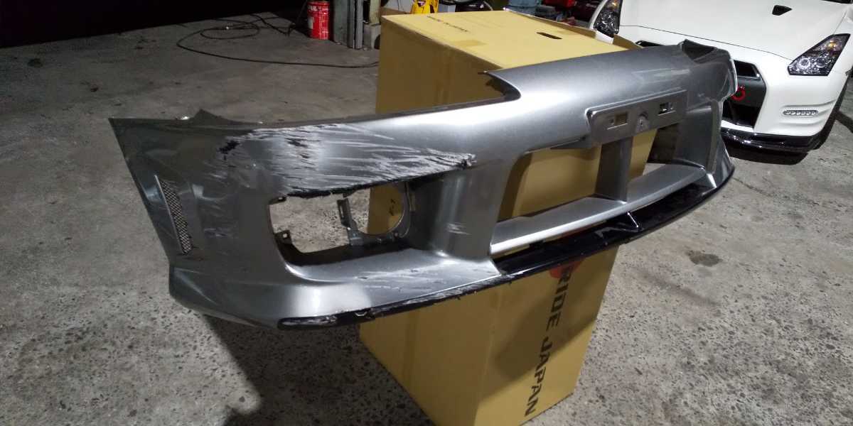 日産純正 S15シルビア純正エアロフォルムバンパー ジャンク品 純正 