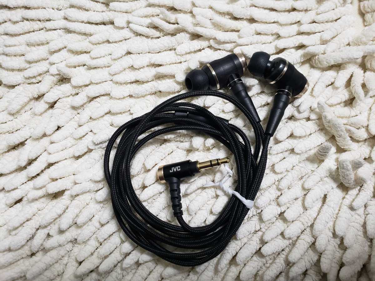 JVC HA-FX1100 ひっかき WOODシリーズ カナル型イヤホン 本体 