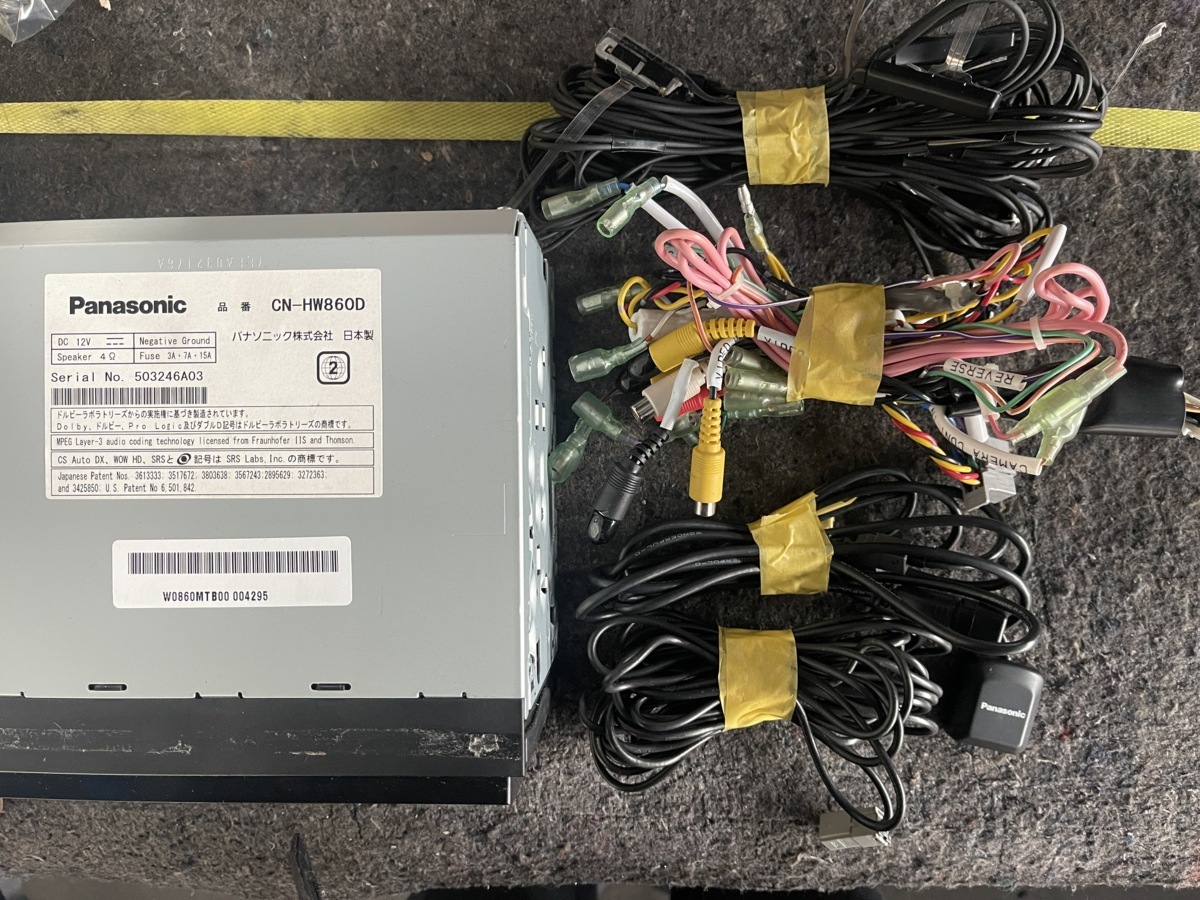 ☆Panasonic Strada☆CN-HW860D☆美品（美品動作保証/ パナソニック 